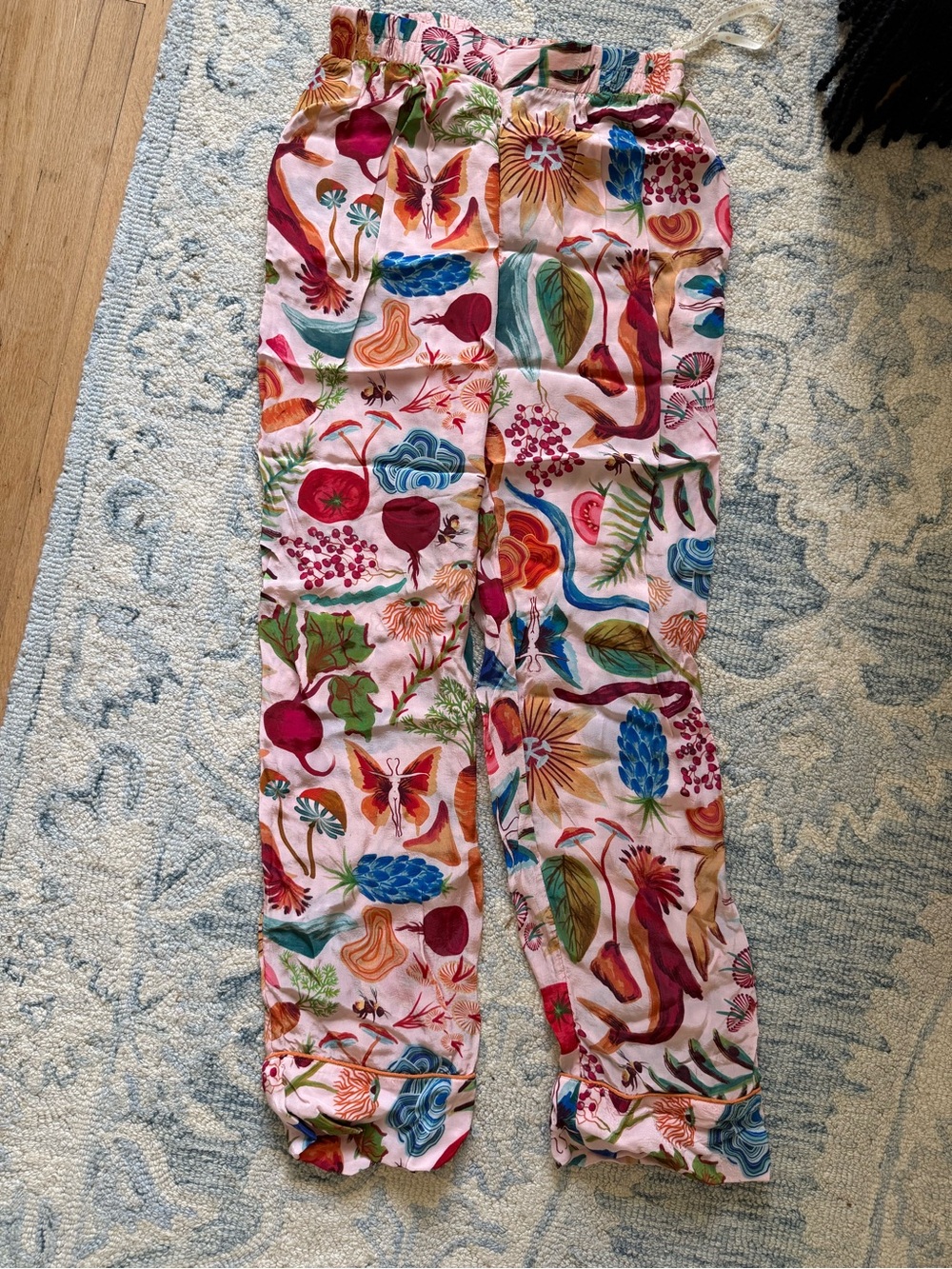 FARM Rio Pink Floral Botanical pants